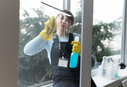 Nettoyage de vitres intérieures et extérieures à Brignancourt